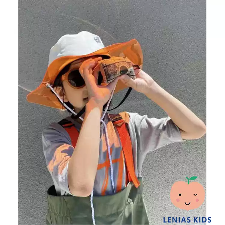 lenias LN家folk made21SS春夏透明PVC时尚渔夫帽 鸭舌帽