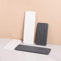 Diatom mud wash pad bathroom toilet wash table surface absorbent cushion toothbrush toothpaste mouthwash coaster tray