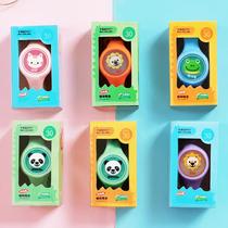 Cartoon flash Mosquito Repellent Bracelet luminous anti mosquito watch bracelet flashing light Children adult outdoor portable mosquito repellent buckle