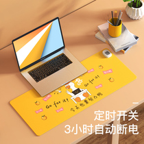Heating Mouse Pad Cartoon Large Number Desktop Super Usb Warm Hand Electric Race Personality Students Learn To Write Warm Hand Pads Computer Keyboard Mat Girls Creative Winter Notebook Small Clear New Warm Table Mat