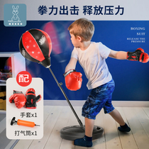 Childrens Boxing Set Sandbag Vertical Tumbler Home Taekwondo Sanda Boxing Gloves Boxing Boy Toys
