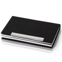 Deri 7628 portable business card case card holder bag this Leather Magnetic buckle business travel portable