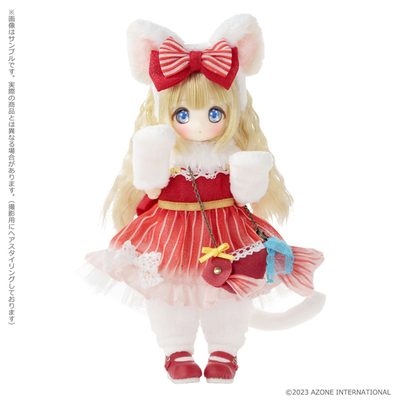 taobao agent [The policy is for display only] AZONE 12 points Candy Cup Cat Cat と Goldfish Dream White Cat