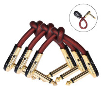 Guitar effector connection line Guitar connection line single line short line noise reduction connection line