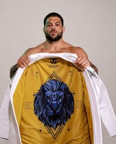 WAR TRIBE WAR TRIBE WAR TRIBE LIONHEART FEARLESS men Brazilian jujitsu White