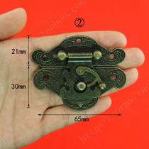 Medium 65*54 wooden box buckle panel wooden jewelry jewelry box lock buckle hardware accessories gift box lock buckle