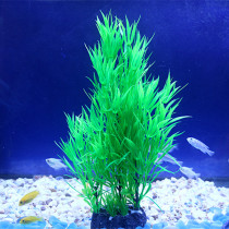 Simulation water grass fish tank decoration landscape water grass plastic water grass Water family landscape fake water grass decoration soft tree
