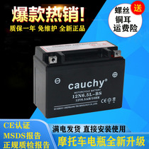 12N6 5-BS motorcycle battery 12V6 5a universal dry battery Zong Shen Tianma Mens CG125 Pearl River 125