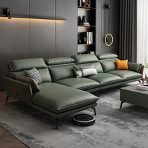 Lanbo technology cloth Guifei sofa combination modern simple living room light luxury Italian corner fabric latex sofa