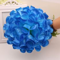 June 1 performance dance hand flower square dance props large performance flower ball cheerleading color ball stage wrist flower