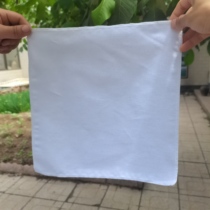 Handmade Dyed Pure Cotton White Cloth Tuo Dyed KINDERGARTEN CHILDREN DIY pure white straw wood dyed with small square towels