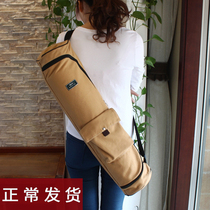 Customized yoga mat storage bag bag women sports fitness bag canvas yoga bag folding carrying case