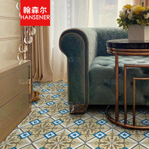 Hansel vintage Shanghai Moroccan kitchen wall tiles Bathroom tiles floor tiles Net red retro tiles 1119