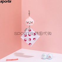 South Korea KAKAO FRIENDS Golf RYAN cute cartoon GOLF balls can hang light towels