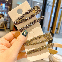 South Korea East Gate same flash Diamond side hairclip half ball head girl temperament side clip bangs clip tide