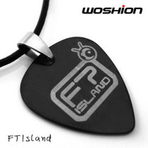 Watson Instruments Titanium Steel Rock Guitar Pick Necklace FTIsland Band Extravagant MV Li Hongji ST
