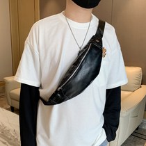 Hong Kong mens new simple fashion small chest bag mini running bag sports dumpling bag crossbody Joker mens bag