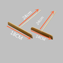 Pancake baking cake turning tool pure natural bamboo batch Bamboo Bamboo embryo drape long and widened padded buns