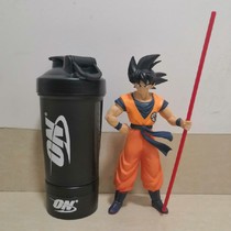 ON Op fitness Black three layers with scale protein powder shake Cup with powder box large capacity portable water Cup promotion