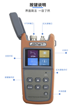 Jiahui JW3305A small OT handheld mini OTDR optical time domain reflectometer optical fiber breakpoint instrument optical fiber tester
