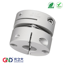 GS diaphragm coupling large torque stepping servo plum blossom bellows motor elastic coupling GCPS DEG01