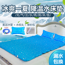 Water mattress Home Double Ice Mattress Water Filling Fun Bed Summer Cooling Water Bed Adult Ice Pad Water Pad Water Bag Bed