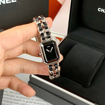 Domestic light and light and luxurious square sugar square sapphire crystal quartz Swiss core finger-type lady watch