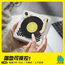  BEEFO small phono wireless Bluetooth speaker Retro small audio home mini outdoor portable subwoofer