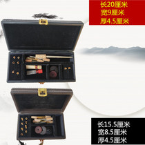 Suona leather whistle box Suona accessories box Whistle box is durable and easy to carry 