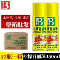 FCL BOTNY 450ML LEMON BELLE BEAD CLEANER LEATHER CARE WAX SPRAY CAR FURNITURE LEATHER DECONTAMINATION