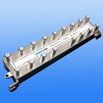 视贝有线电视信号分支器分配器多路分线器一分十六分路器工程专用