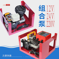 12V24V220V metering fuel pump automatic diesel fuel dispenser fuel pump assembly diesel metering pump simple