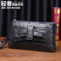 Thai Pure Real Avocado Leather Mens Bag Genuine Leather Youth Business Cross Zipper European And European Hand Bag Tide Large Capacity Hand Holding Bag