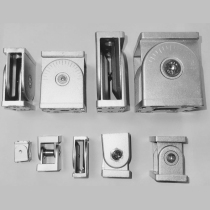 Honggong industrial aluminum profile 50 living hinge 30 right angle any angle connector 4040 national standard 80 European standard 60