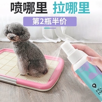Dog urine positioning agent defecation defecation defecation agent induction training toilet liquid supplies pet guide toilet