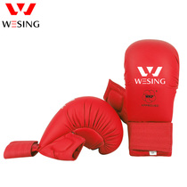 Jiuzhishan karate gloves Competition training gloves Hand protectors World Karate Federation certified karate gloves Professional gloves