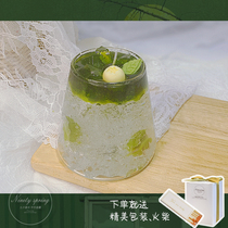 Qingti bubble water original refreshing aromatherapy Cup candle creative gift indoor decoration with hand birthday gift