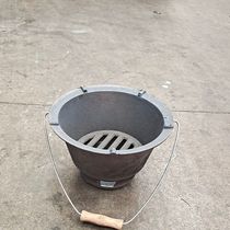 Cast iron thickened stove household small charcoal stove indoor heating charcoal coal firewood fire boiler Grill