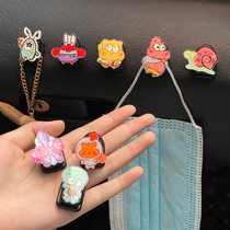 Vehicular hook seat back hook 2023 new cute and versatile hook front adhesive hook car for internal use hook