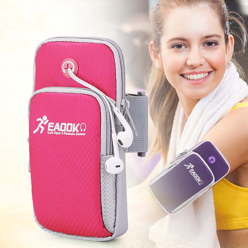 [$24.49] Running mobile phone arm bag 5.5 inch 6 sports arm bag remote ...