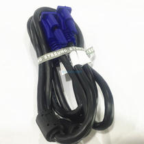 Original DELL DELL Samsung VGA line 1 5 m full pass 4 5 blue head VGA cable wide flat display line