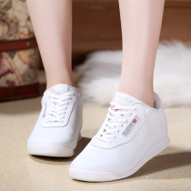 2021 Yingrui new white competitive aerobics shoes cheerleading competition training special leather cheerleading shoes