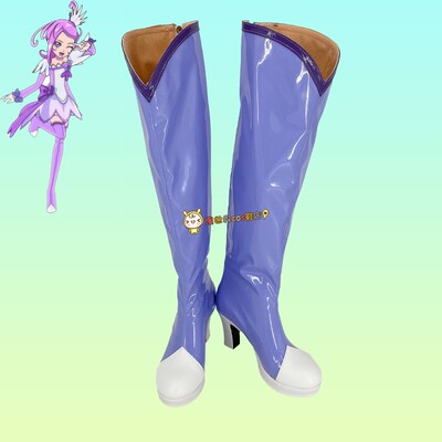 taobao agent Light Beauty Girl Jianzaki Mako COS Shoes 2036 Anime Game Character COSPLAY Performance Shoes Customization