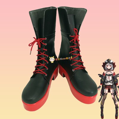 taobao agent Vtuber virtual idol sand flower fork Kuroai COS shoe customization 0886COSPLAY shoes