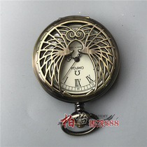 Antique pocket watch double Open mens mechanical watch antique Miscellaneous classical mechanical watch craft ornaments collection old copper watch