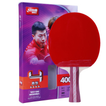 Red double happiness table tennis racket four-star six-star single shot 5-star 6-star pong racket senior 4-star Mad three professional level