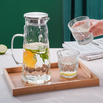 High temperature resistant large-capacity cold kettle home heat-resistant glass cold kettle large-capacity cold cup tie pot ice kettle 1527