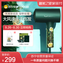 Suth electric hair dryer household high-power quick-drying dormitory with negative ion hair care millet blower Van Gogh small