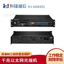 heng jie HJ-GAN202 Gigabit Ethernet optical transceiver 2 * 1000M 8 * 100M 24 8 16 40 way telephone