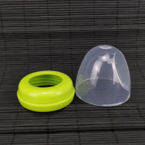 Baby 5cm wide bore bottle lid Four teeth spiral lid middle ring Nipple Cover Dust Cap Replacement Accessories